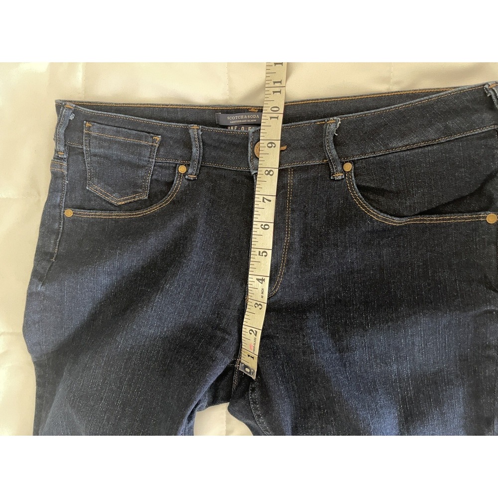 Scotch & Soda Dark Blue Jeans 31/32 Womens La Parisienne‎ Skinny Denim - Picture 15 of 16